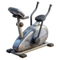 wonderful artistic Elliptical Trainer Grey and Black Transparent Background original png