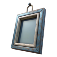 magnificent traditional Empty Picture Frame Hanging on Wall Isolated high resolution png