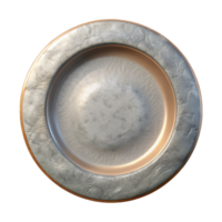 stunning artistic Empty Plate Top View Transparent Background exclusive png