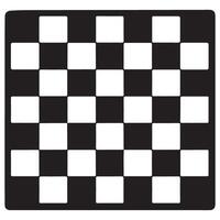 Black and White Checkerboard Pattern Background Image For Chess Games vector