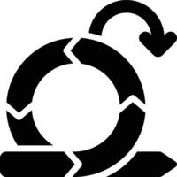 Scrum, Agile Scrum, Agile Glyph Solid Icon vector