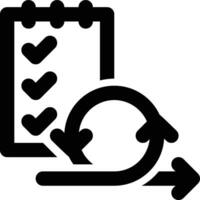 Testing, Agile Testing, Agile Outline Icon vector