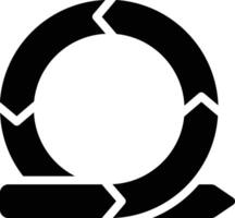 Agile, Development, Methodology Glyph Solid Icon vector