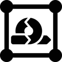 Agile Framework, Agile, Scope Glyph Solid Icon vector