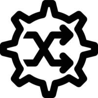 Change Control, Change Management, Changing Outline Icon vector