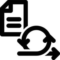 Documentation, Agile, Agile Documentation Outline Icon vector