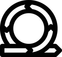 Agile, Development, Methodology Outline Icon vector