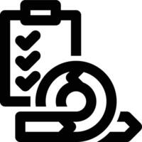 Agile Testing, Testing, Evaluation Outline Icon vector