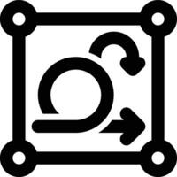 Scrum Framework, Agile Framework, Agile Outline Icon vector