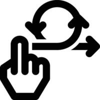 Control, Agile, Agile Management Outline Icon vector