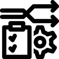 Change Management, Changing, Transformation Outline Icon vector