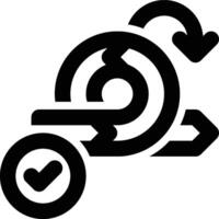 Definition of Ready, Agile, Scrum Outline Icon vector