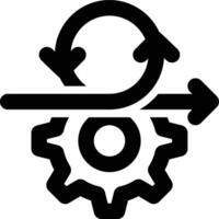 Agile Management, Agile Development, Agile Outline Icon vector