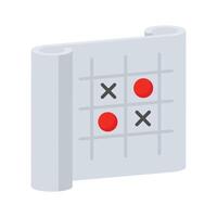 Easy to use 3d style icon of business plan chart vector
