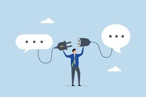 Communicate to solve problem, entrepreneur link socket within discussion vector
