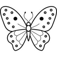 Floral Butterfly Artwork vector