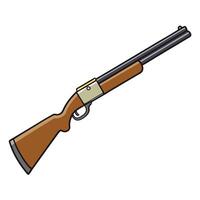 Firearm Design - Pistol Art Illustration vector