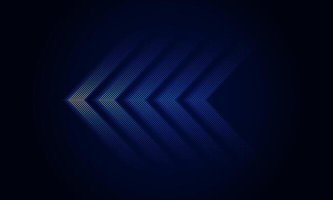 Dark blue abstract Light out technology and with neon dots with glowing