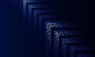 abstract blue lines on a dark background vector