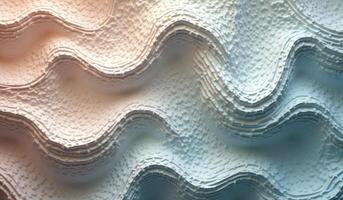 A 3d rendering of a wave pattern photo