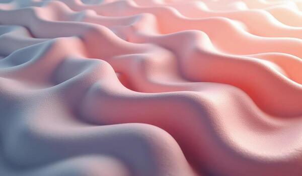 A pink and white background with waves photo