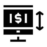 Modern online banking transaction icon design for efficient digital money management on white background vector