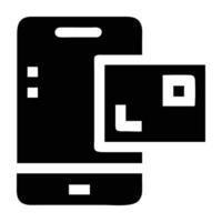 Innovative pay with QR code icon design for seamless checkout on white background vector