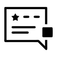 Customer reviews speech bubble icon with modern design on white background vector