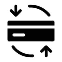 Dynamic payment processing spinner icon design for ongoing transaction status on white background vector