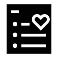 Charming wishlist heart icon design for favorite product marking on white background vector