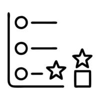 Compare products chart icon with clear design isolated on white background vector
