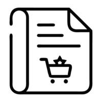 Product wishlist folder icon with organized design isolated on white background vector