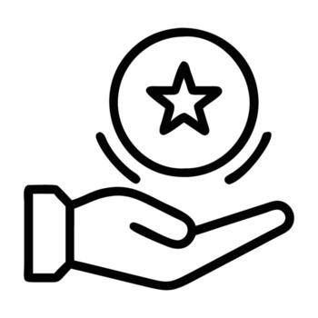 Referral program reward icon with modern design on white background for commerce vector