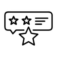 Product review summary icon with rating stars design isolated on white background vector