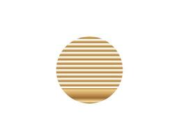 Retro sun circle with eighties geometric design vector