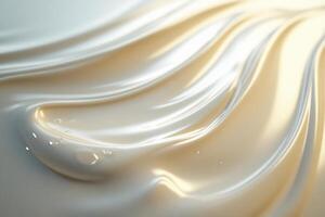 Swirling creamy texture background. photo