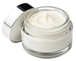 Jar of face cream on a transparent background png