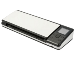 Portable document scanner on a transparent background png