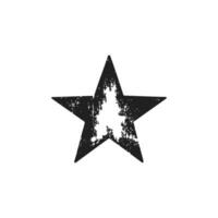 Abstract Star Icon A Modern and Creative Symbol of Brilliance vector