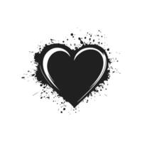 Abstract Heart Icon A Simple Yet Meaningful Design vector