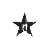 Stylized Abstract Star Icon vector