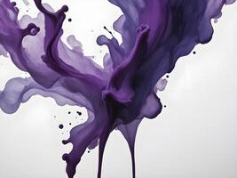 A mesmerizing image of ink slowly bleeding into textured paper. photo