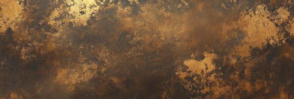 Abstract metallic texture with gold and bronze surface patterns photo