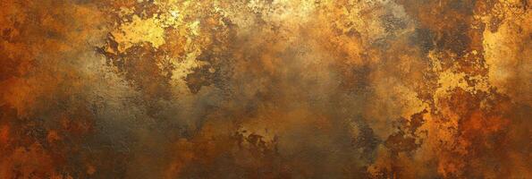 Grungy vintage rust background texture with weathered metallic surface photo