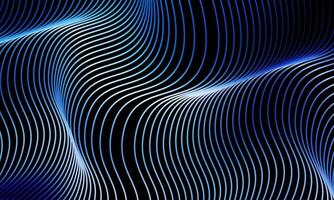 luxury wave stripe background. glowing blue lines pattern. shiny futuristic blue lines. vector