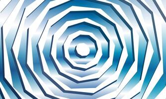 Abstract circle line pattern spin blue and white stripes. technology concept. vector