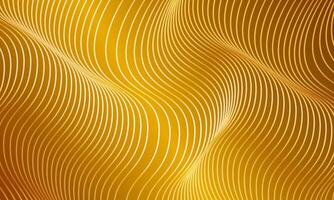 luxury wave stripe background. glowing yellow lines pattern. soft wavy lines pattern. vector