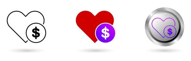 Modern Health Digitalization Finance Icons Digital transformation of the health world, various line styles, solid and glossy effects, ideal for health projects, medical applications, etc. vector