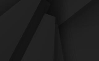 Dark abstract geometric background black design modern vector