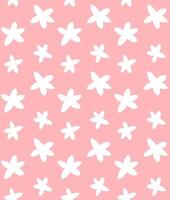 Seamless pattern of coconut flower vector
